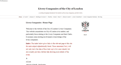 Desktop Screenshot of liverycompanies.info