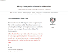 Tablet Screenshot of liverycompanies.info